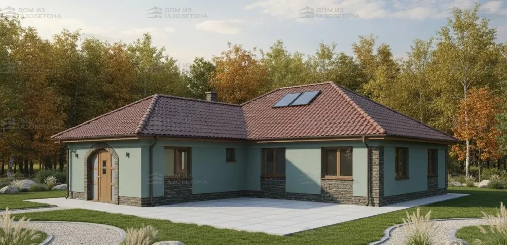 Проект Двухэтажный дом 19 на 14, 191 м2