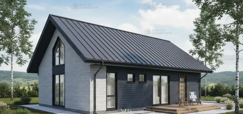 Проект Двухэтажный дом 13 на 14, 125 м2