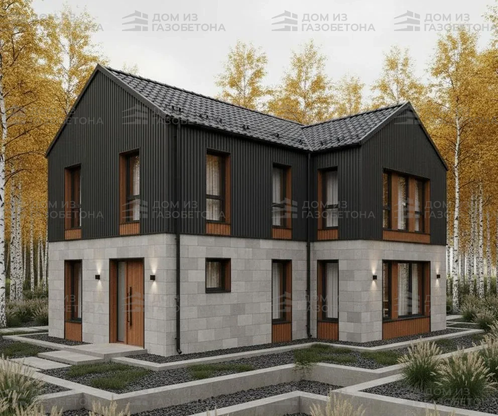 Проект Одноэтажный дом 19 на 16, 177 м2