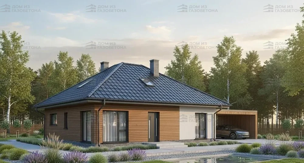 Проект Двухэтажный дом 10 на 17, 173 м2